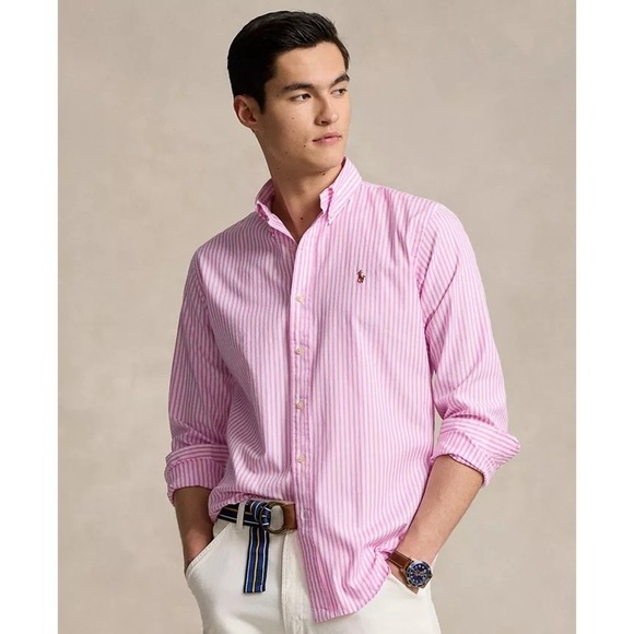 Ralph Lauren Other - Ralph Lauren Men's Classic Fit Striped Stretch Oxford Shirt Size XL